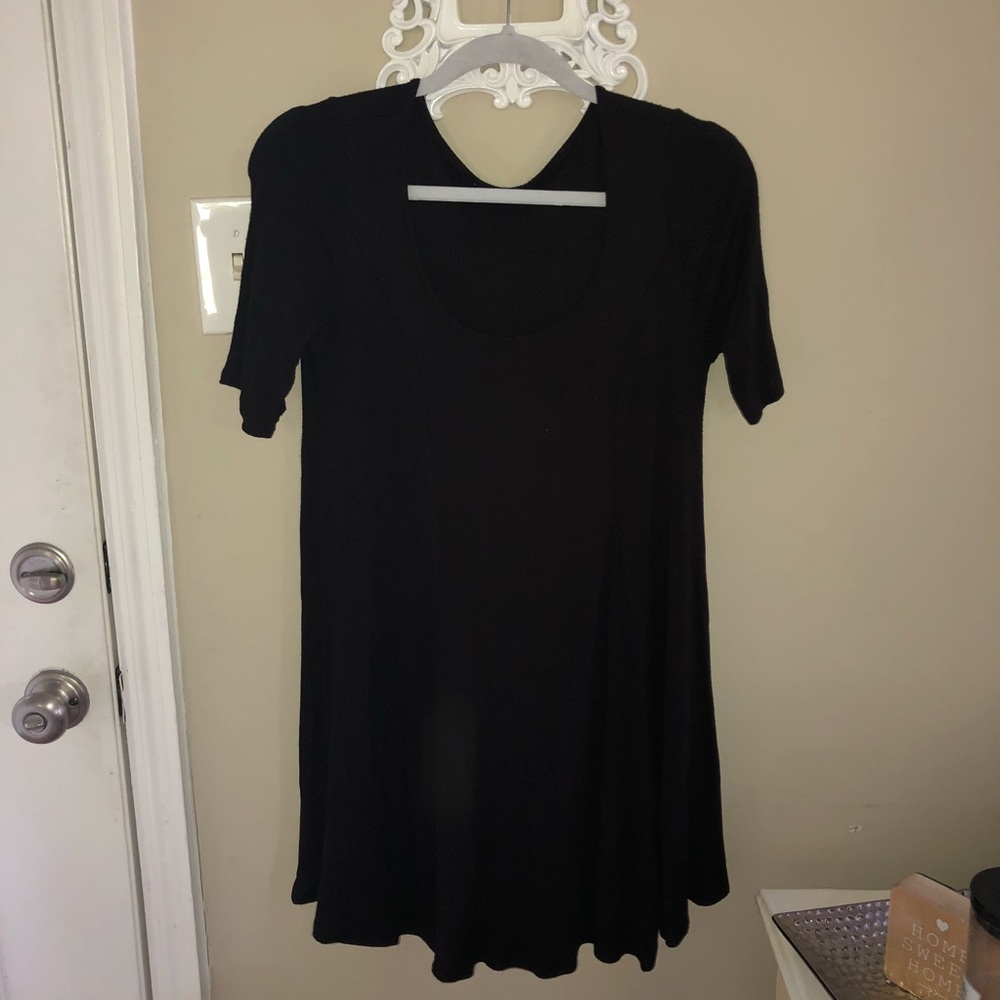 Ribbed Shift Dress